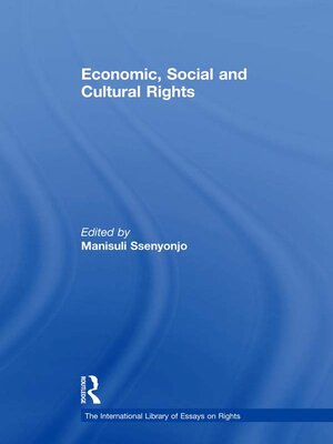 cover image of Economic, Social and Cultural Rights